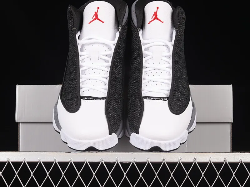 All categories Air Jordan Jordan series basketball shoes Air Jordan 13 P version pure original Air Jordan 13 "Black Flint" AJ13 Joe 13 black and white gray DJ5982-060